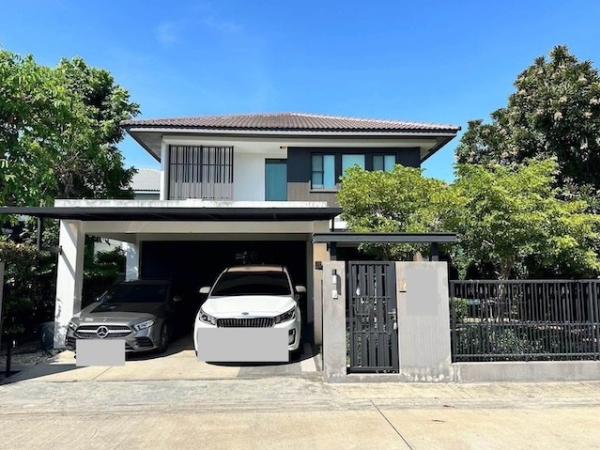 BH4384 ให้เช่าบ้านเดี่ยว มัณฑนา บางนา กม 7 ใกล้ Mega Bangna Fully Furnished