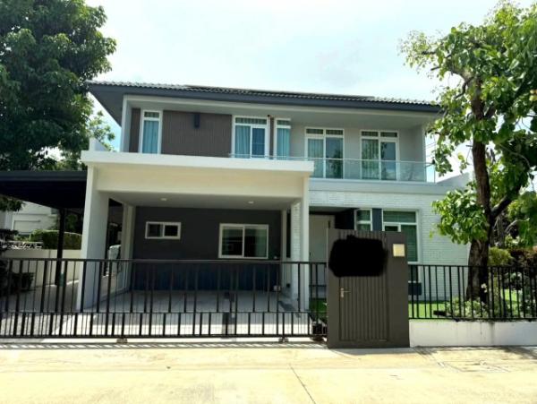 ให้เช่า #บ้านเดี่ยว หมู่บ้านมัณฑนา 2 บางนา กม.7 ซอยราชวินิตบางแก้ว #ใกล้เมกาบางนา 095-164-2956 BB