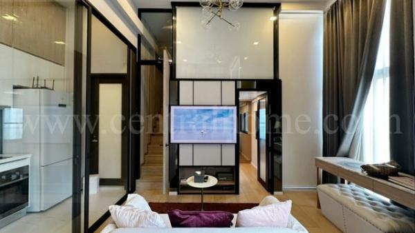 ลดราคา คอนโด ชีวาทัย เรสซิเดนซ์ อโศก ห้องริม Loft Type Built-in ราคาถูก