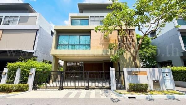 ลดด่วน บ้านเดี่ยว 3 ชั้น หลังกลาง หน้าบ้านไม่ชนใคร Grand Bangkok Boulevard ราชพฤกษ์-พระราม 5